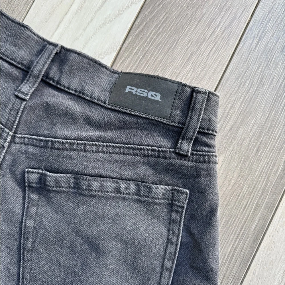 RSQ A-line Women's Black Denim Shorts